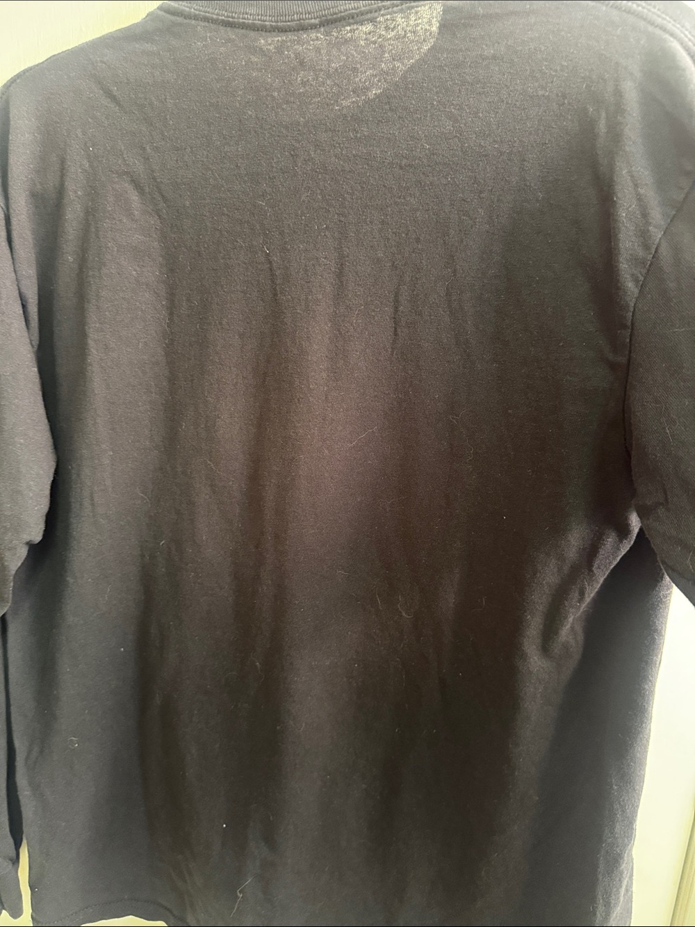 Lewd Complex Black Graphic Long Sleeve Tee with Pink Anime Art - Picture 3 of 3